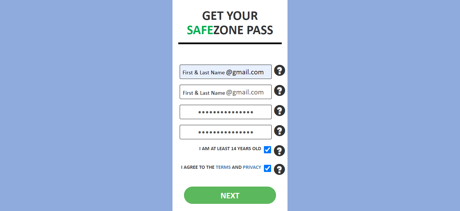 SafeZone Pass